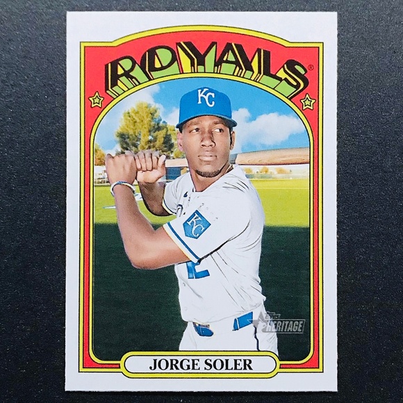 Jorge Soler - 2021 Topps Heritage #165 - Picture 1 of 2